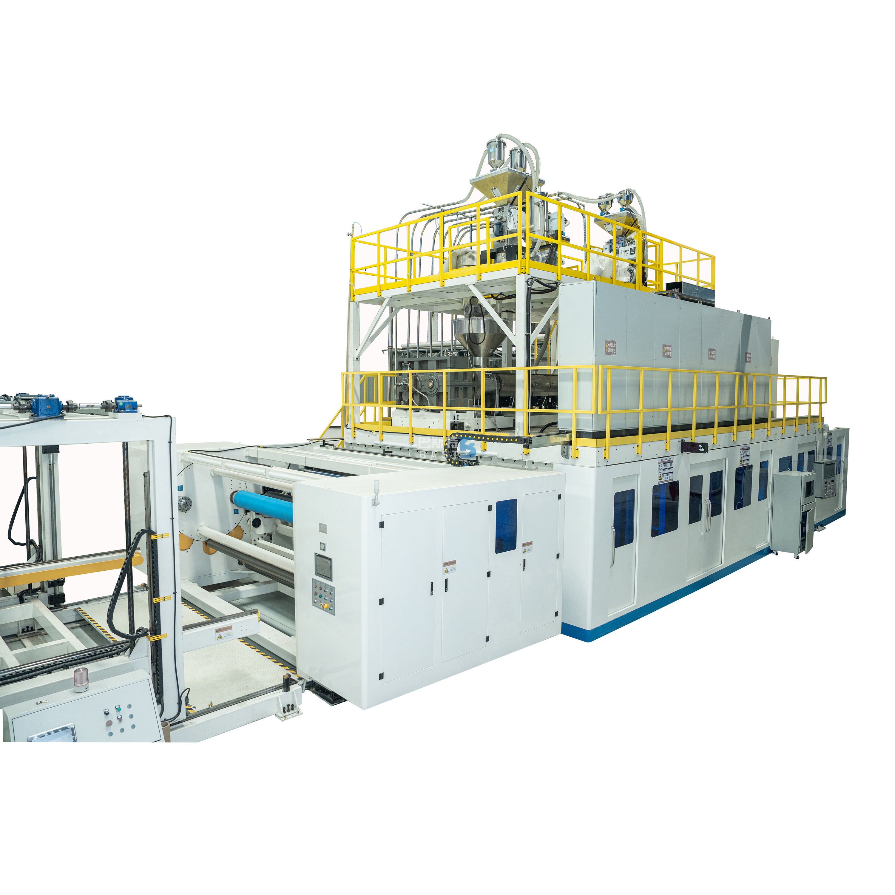 THREE OR FIVE  LAYERS CO-EXTRUSION CAST CPР FILM PRODUCTION LINE FOR APPLICATION OF PACKAGING 